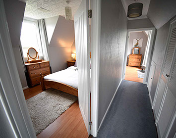 Glas Eilean View is a modern well furnished self catering accommodation with sea views